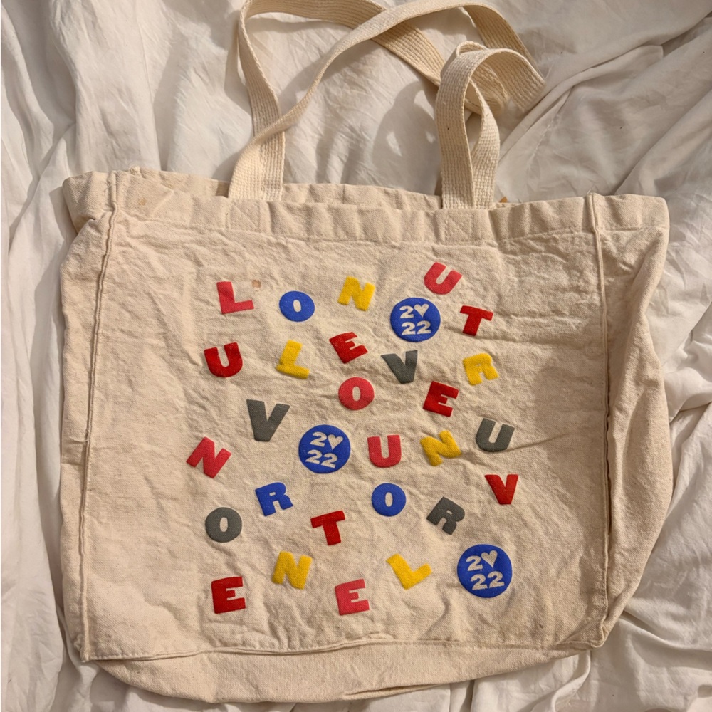 Harry Styles Love On Tour Soup Letter Tote Bag